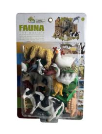 5.99 FAUNA THE WORLDS ANIMAL PLAY SET