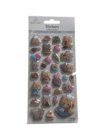 1.99 TEDDY BEAR STICKERS