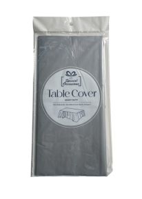 1.99 SILVER TABLE COVER 
