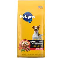 11.99 PEDIGREE SMALL DOG FOOD GRILLED STEAK AND VEGGIE FLAVOR 56 OZ
