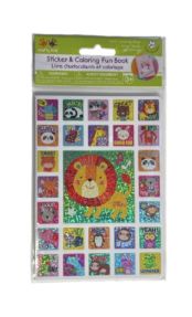 1.99 STICKER AND COLORING FUN BOOK 