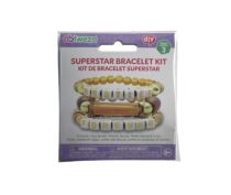 2.99 SUPER STAR BRACELET KIT MAKES 3
