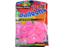 BALLOONS ITS A GIRL 10PK  
