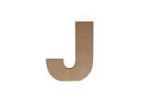 J WOODEN LETTER