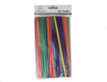 STIR STICKS MULTI COLOR 100 CT