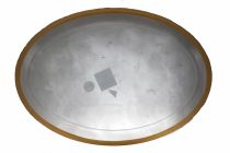 4.99 OVAL SERVING TRAY 