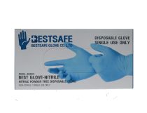 3.99 BESTSAFE NITRILE GLOVES LARGE 100 PACK