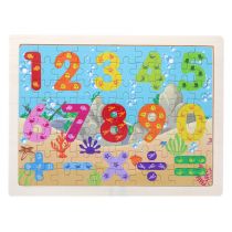 Wooden Numbers Puzzle  xxx