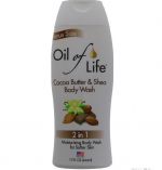 OIL OF LIFE 2 IN 1 BODY WASH COCOA BUTTER