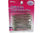 SAFETY PINS 25CT EXTRA LARGE  