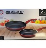 SKILLET SET 2 PACK 8 AND 10 INCH