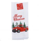 WINTER HOLIDAY PRINTED KITCHEN TOWEL