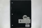 WIDE RULE NOTEBOOK 120 COUNT