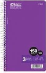NOTEBOOK 3 SUBJECT 120 SHEETS