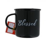 4.99 BLESSED CANDLE IN MUG  