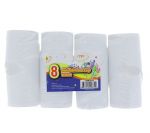 MINI BAMBOO CUP WHITE 8 COUNT  