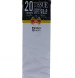 WHITE TISSUE PAPER 20 COUNT