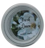 FRESH LINEN SCENTED CANDLE