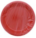 RED 10 INCH PLATES 8 PACK