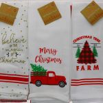 CHRISTMAS KITCHEN TOWEL 2 PACK