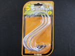 HOOKS ZINC PLATED SIZE 4 IN 6 PC