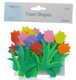 FOAM TULIPS SHAPES 10 PC XXX