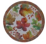 HELLO FALL 7 INCH PAPER PLATES 12 COUNT