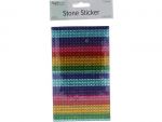 RHINESTONE SHEET ASSORTED COLORS