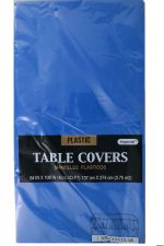 DARK BLUE TABLE COVER 54 X 108 INCH  