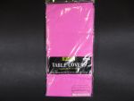 Plastic Table Cover in Hot Pink Color Party Table Cloths Disposable Rectangle Tablecloth - Size 56 x 108 Inches