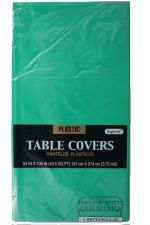 GREEN TABLE COVER 54 X 108 INCH