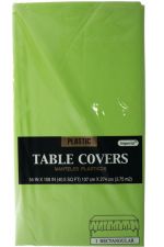 LIME GREEN TABLE COVER 54 X 108 INCH  