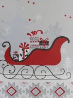 SLEIGH CHRISTMAS BAG LARGE
