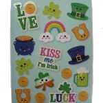 ST PATRICKS WINDOW CLINGS