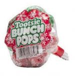 1.99 CHRISTMAS CANDY BUNCH POPS TOOTSIE ROLL 8PK