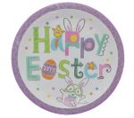 EASTER ROUND PLATE 9 INCH 10 COUNT
