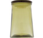 AMBER GLASS JAR 0.9 LITER