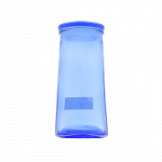 2.99 BLUE GLASS JAR 1.3 L  