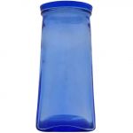 GLASS JAR 1.3 LITER BLUE