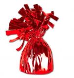 RED FOIL BALLOON WEIGHT 6 OZ 5 INCH  