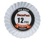 DISPOSABLE  PLATE 6 18 INCH 12 PACK  XXX DIS