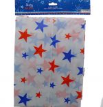 PATRIOTIC TABLE COVER 52 INCH