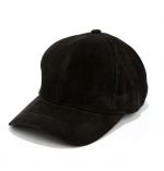 BLACK SUEDE CAP