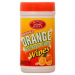 ORANGE WIPES 35CT HOME SELECT