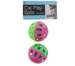 Cat Play Balls with Bells