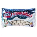 1.99 CANDY DUBBLE BUBBLE SNOWBALLS GUM 2.32 OZ BAG IN CNTR DISPLAY