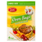 OVEN BAGS 4CT LARGE HOME SELECT