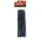 BLACK NYLON CABLE TIES 50 PACK