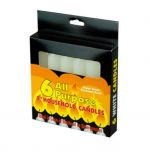ALL PURPOSE CANDLES 4 INCH 6 COUNT