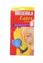 XLARGE HOUSEHOLD LATEX GLOVES